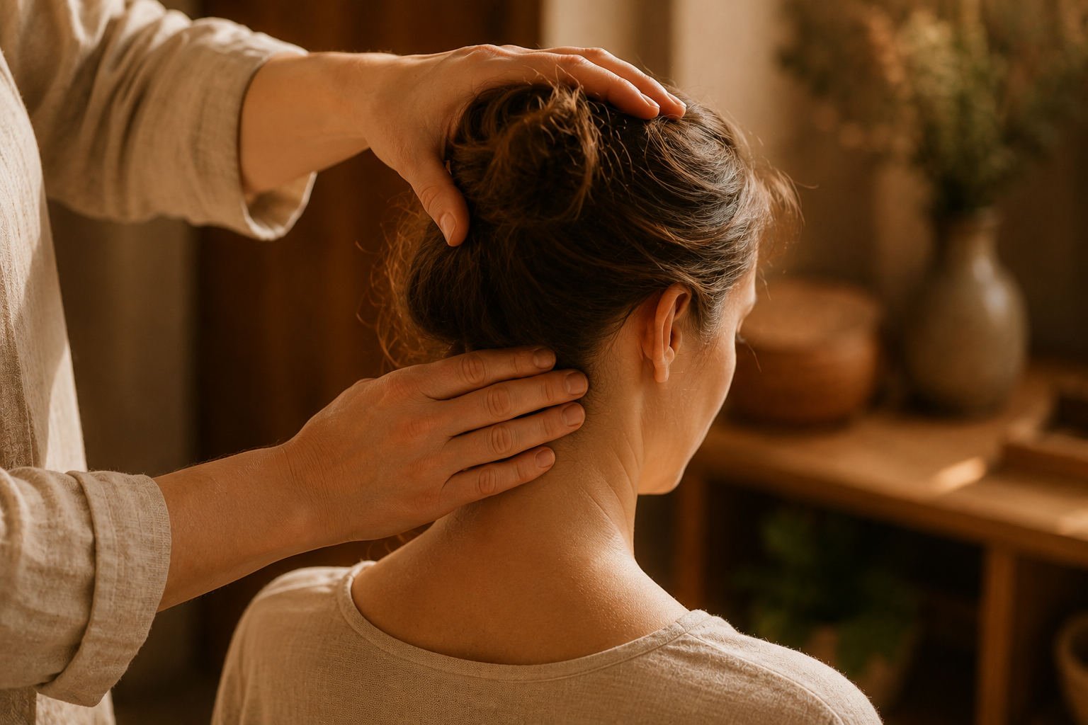 Atlastherapie, Behandlung des obersten Halswirbels