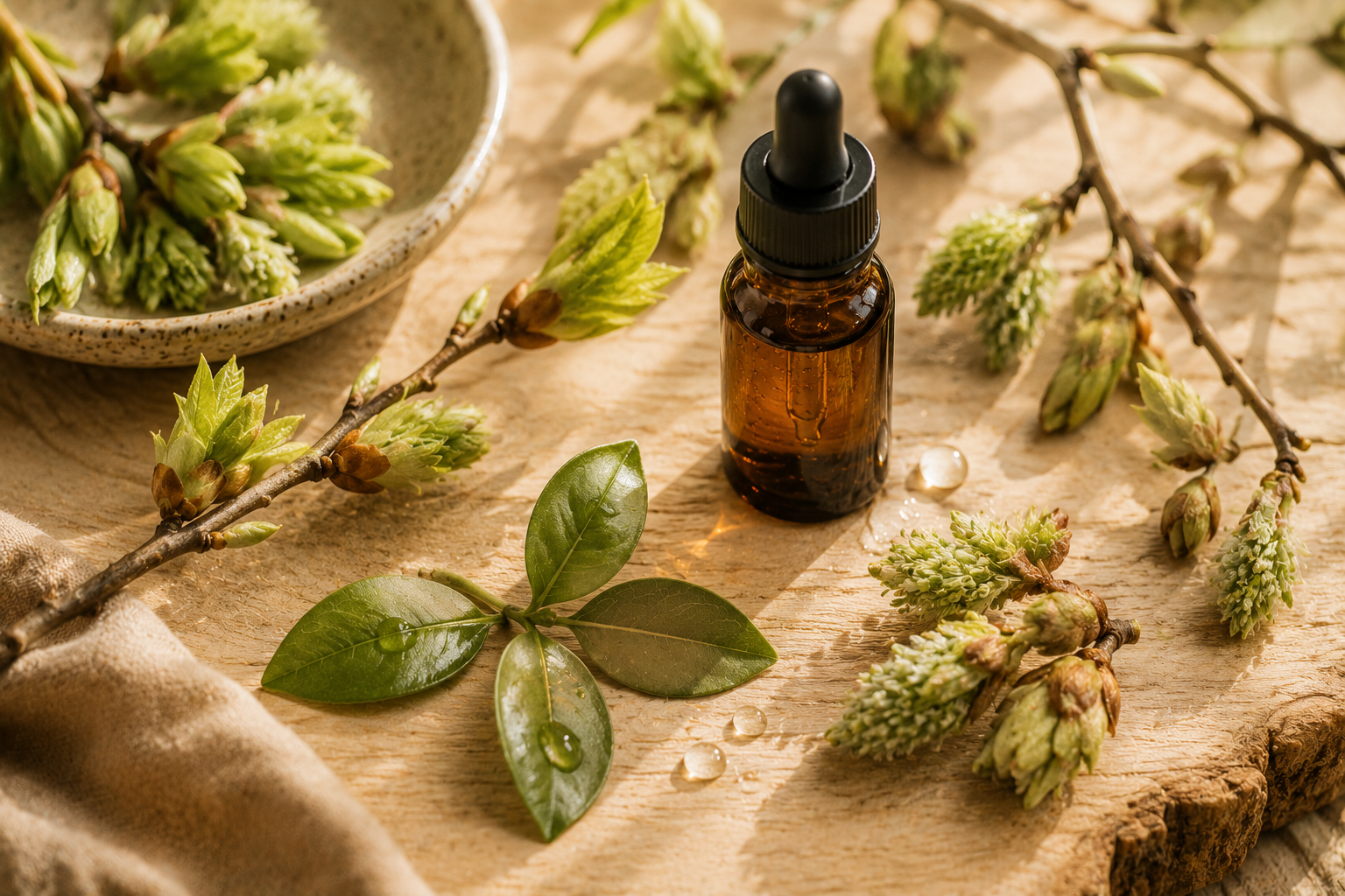 Gemmotherapie, Pflanzenknospen mit hoher Heilkraft